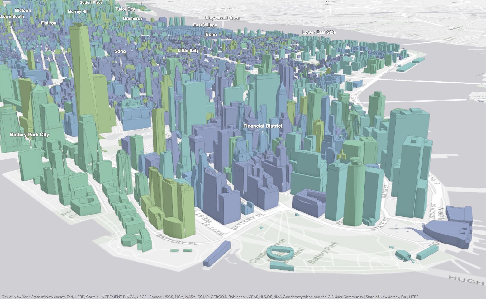 Manhattan Skyscraper Explorer